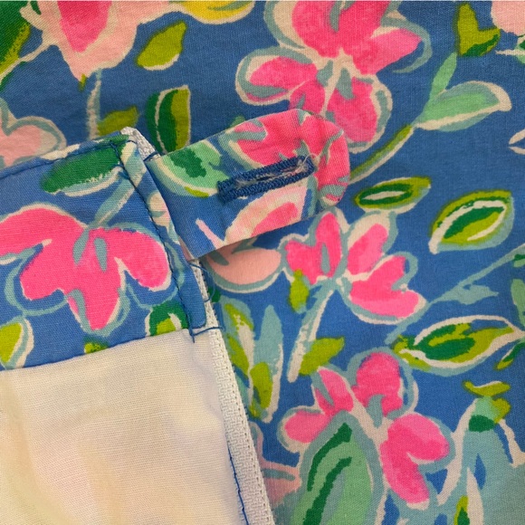 Lilly Pulitzer Zanzibar Blue Izzy Mini Skirt - Picture 10 of 15